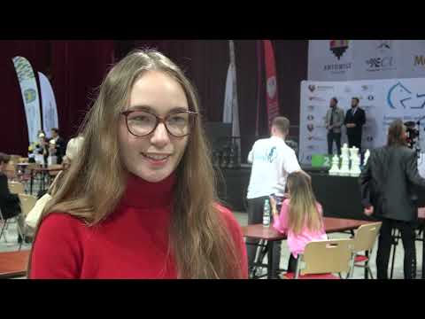 Alicja Śliwicka - ostatni dzień ME w szachach Katowice 2021