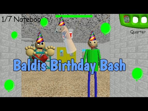 Balid's basic 1 year birthday bash - I didn't even get cake