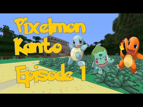Pixelmon Kanto Region - Episode 1 - Pallet Town!