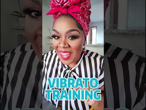 VIBRATO for Beginners exercise.  Repeat after me!    #vocalcoach #cherylporterdiva #shorts