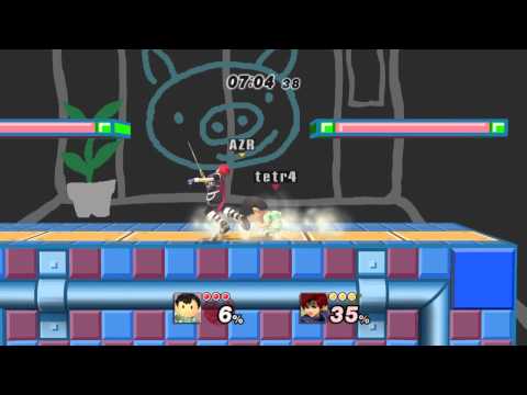 Project M friendlies: Azure (Roy) vs Tetraflora (Ness) part 2