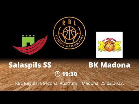 RBL BK Madona/BJSS - Salaspils SS TIEŠRAIDE [25.02.22.]