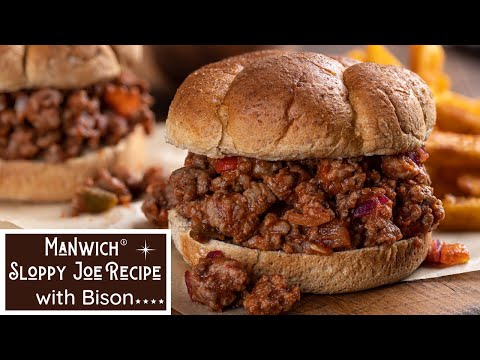 Manwich Sloppy Joe Recipe Made with Ground Bison