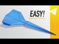 Easy Paper Airplane That Flies Really Far  How To Make Ranseur Dart