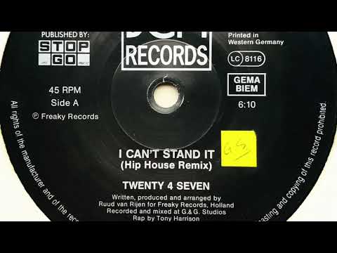 Twenty 4 Seven feat. Capt. Hollywood - I Can't Stand It (Hip House Remix)