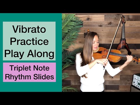 How To Vibrato: Step 4 - Triplet Note Rhythm Slides