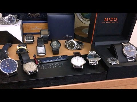 Meine Armbanduhren-Sammlung Dezember 2015 (VA für McFlosens +666 Abo GAW)
