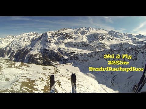 Ski & Fly auf die 3265 m hohe Madritschspitze