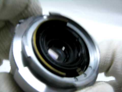 ライカM用 眼鏡付ズマロン 35mmF3.5