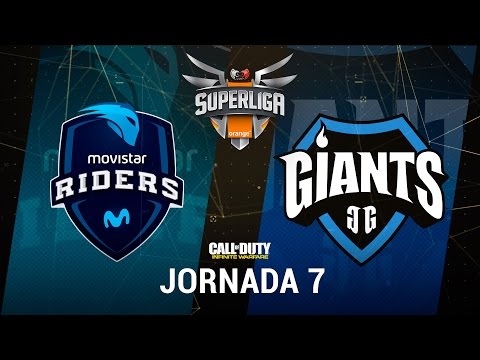 MOVISTAR RIDERS VS GIANTS GAMING - #SuperligaOrangeCOD7 - Jornada 7 - T12