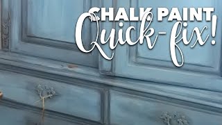 Quick fix - Annie Sloan&#39;s chalk paint