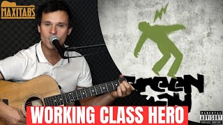 Tuto/Cover Guitar ?WORKING CLASS HERO? Green Day