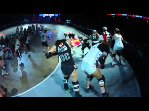 Roller Derby competition - Red Bull Banked Jam