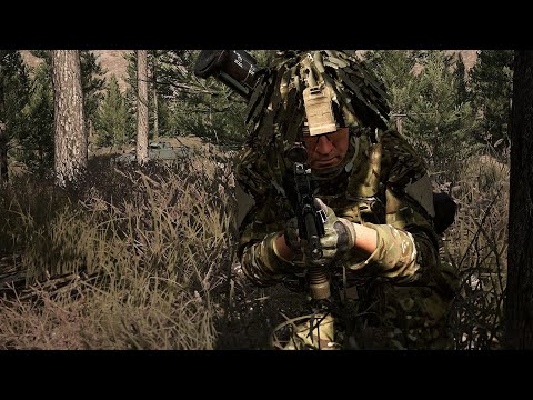 На Британской технике в Squad