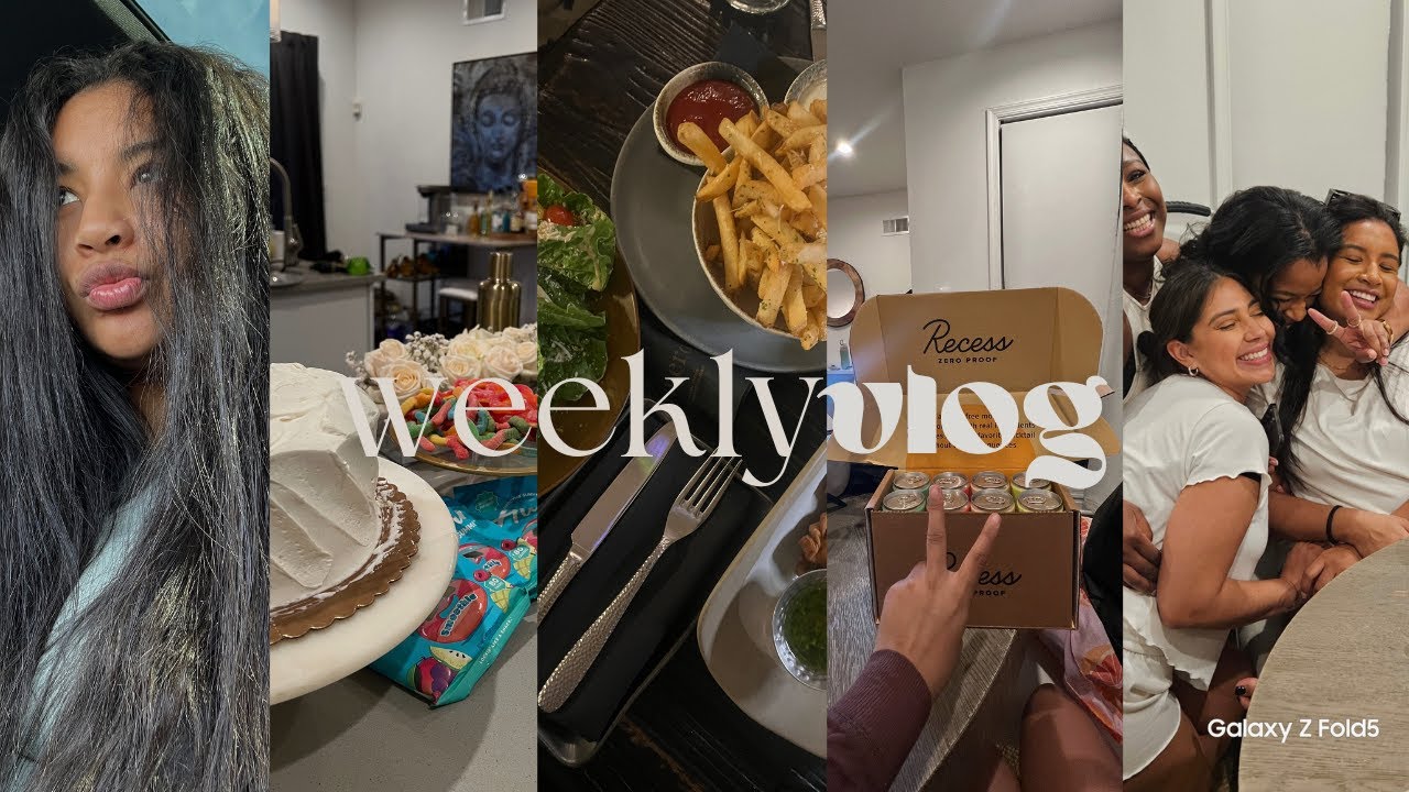 WEEKLY VLOG| HOSTING GIRLS NIGHT, ZARA + KITH KIDS HAUL, SO MUCH PR, BESTIE NIGHT OUT, KIDS FUN ETC!