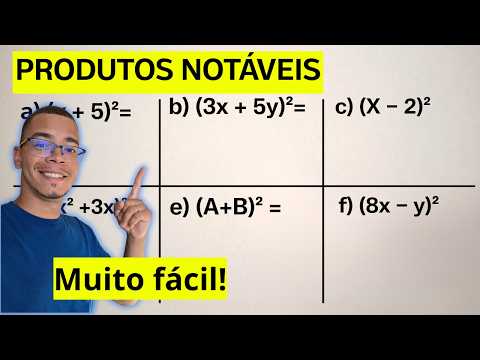 Produtos Notáveis de Forma Simples e Rápida