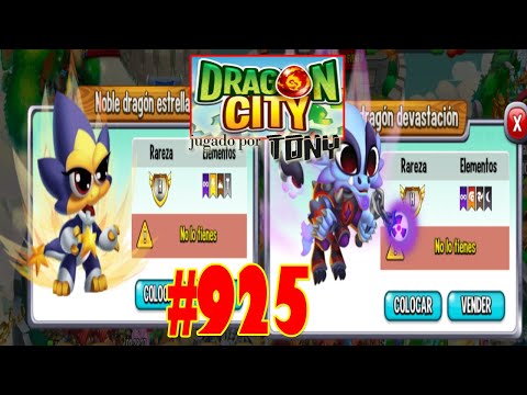 Dragon City "Capítulo 925 - El Noble Dragón Estrella y Noble Dragón Devastación" por Tony