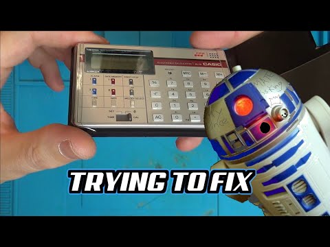 Trying to FIX: 1985 CASIO Musical Calculator that Sounds like R2-D2 !!!