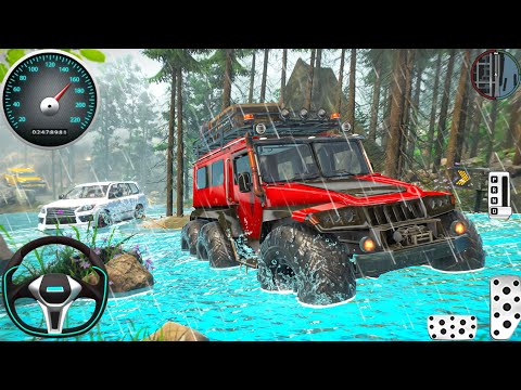 4x4 Offroad Jeep Driving Simulator 3D - Drive SUV 4x4 jeep Offroad Game - Android GamePlay