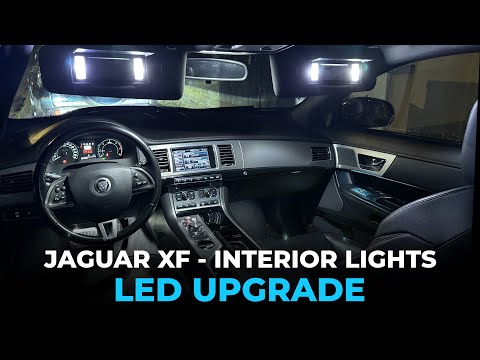 Jaguar XF - Interior Lights LED Upgrade