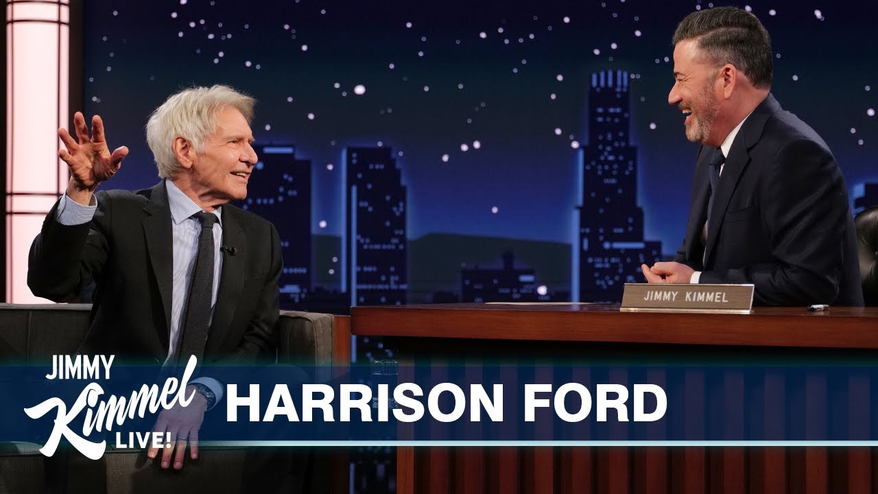 Harrison Ford & Jimmy Kimmel Take Compatibility Test and Talk Captain America: Brave New World