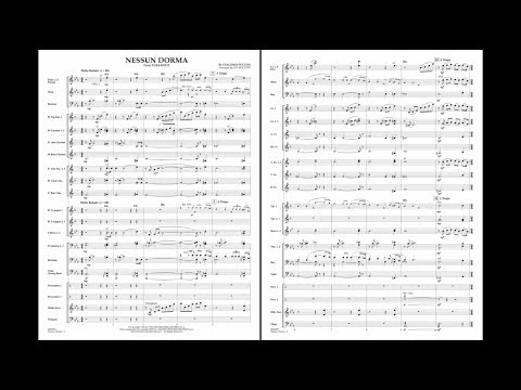 Nessun Dorma by Giacomo Puccini/arr. Jay Bocook