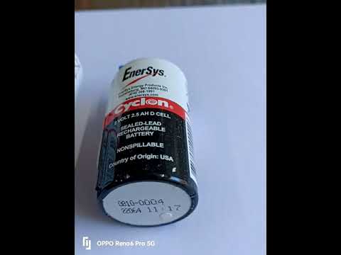 Enersys Cyclon 2V 8 Ah Rechargeable battery