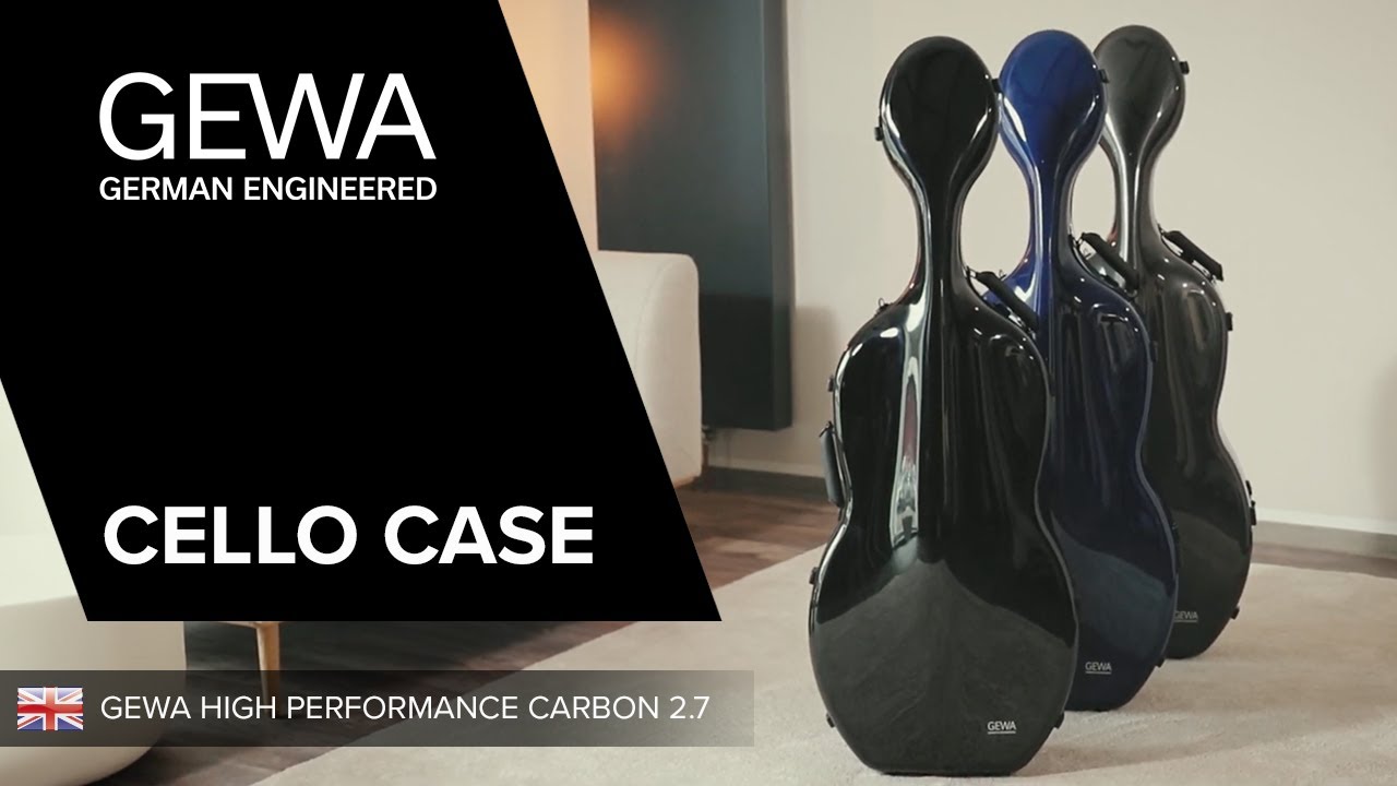 ESTUCHE CELLO GEWA HIGH PERFORMANCE CARBON 2.7 Video