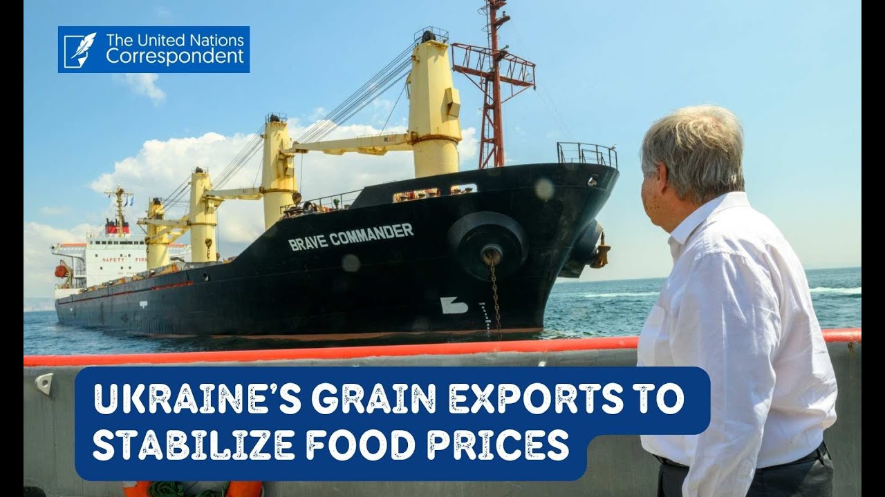 Ukraine’s grain exports to stabilize food prices