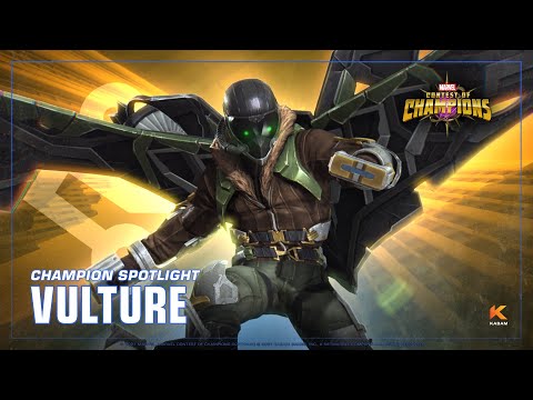 Vulture champion Buff Spotlight | He had potential but not really | Marvel Contest of Champions