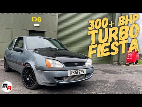 SHED BUILT FORD FIESTA TURBO 300+ BHP - ST170 TURBO