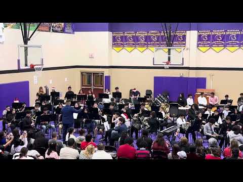 2024-25 Christmas Concert: Cadet Band performing Skysplitter Fanfare by Brian Balmages