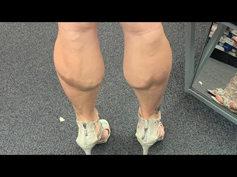 #femalemuscleclips #calves #fbb #Scalves1 - Natural Muscular Calves