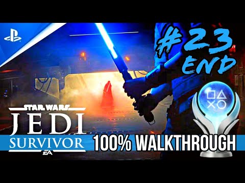 Star Wars Jedi: Survivor Walkthrough Part 23 | THE END | 100% Platinum Guide [4k HDR]