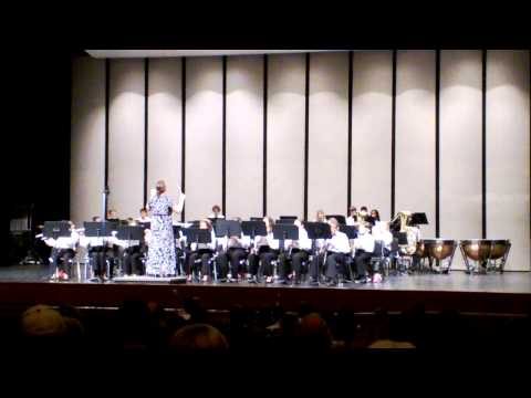 RBMS Concert Band I Winter 2013 -  Infinity (Concert March)