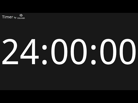 24 Hour Countdown Timer