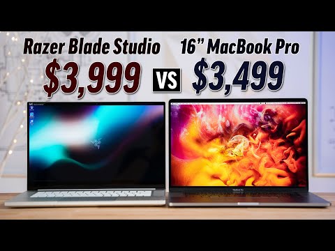 Razer Blade Studio vs 16" MacBook Pro - FINALLY a MBP Killer?