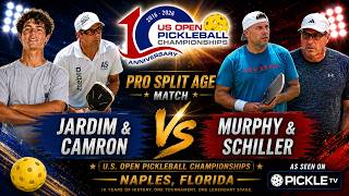 Jardim & Camron vs Murphy & Schiller | 2026 US Open Pickleball Pro Split Age