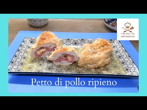 Petto di pollo ripieno @cucinaalquadrato