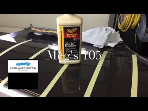 Meguiar's 105 Ultra Cut Compound! Continuing the Heavy Cut Compound Challenge!!!