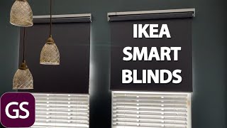 IKEA FYRTUR Smart Blinds To Blackout The Home Theater