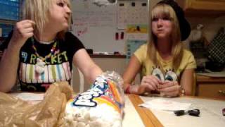 CHUBBY BUNNY #2. With Holly. (: