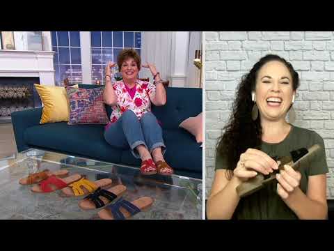 Earth Origins Suede Slide Sandals - Luna on QVC