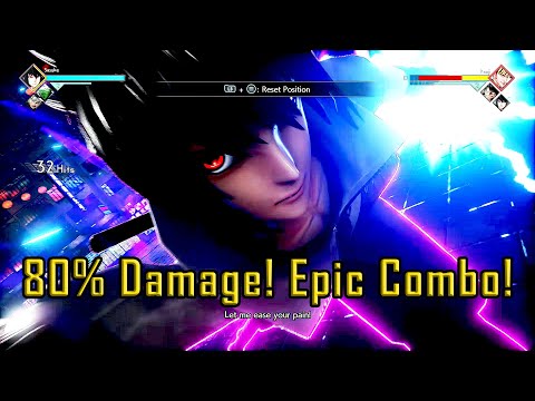 OP 80% DAMAGE COMBO with SASUKE | Jump Force