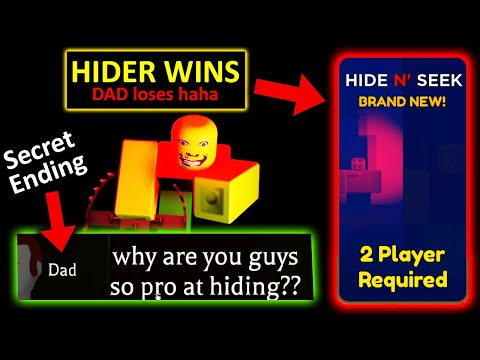 Weird Strict Dad - HIDE N SEEK - Hider Wins (Secret Ending) [ROBLOX]