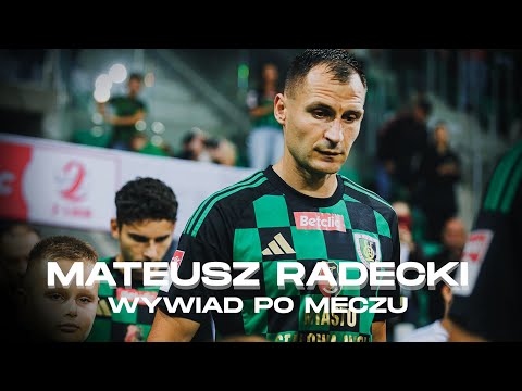 Wywiad: Mateusz Radecki po meczu Stal Stalowa Wola - Zagłębie Sosnowiec (2:0)