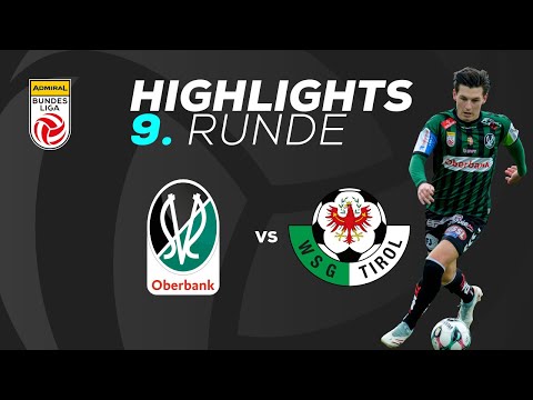 SV Oberbank Ried - WSG Tirol 9. Runde ADMIRAL Bundesliga 2025/26