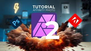 How to Create STRIKING Images & Thumbnails WITHOUT ADOBE! Affinity Photo 2 Beginner Tutorial