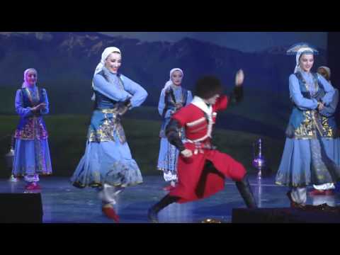 Sandıraq. "Balkaria" dance troup.