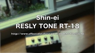 Video thumbnail for Shin-ei: RESLY TONE RT-18 - Demo by Brett Kingman